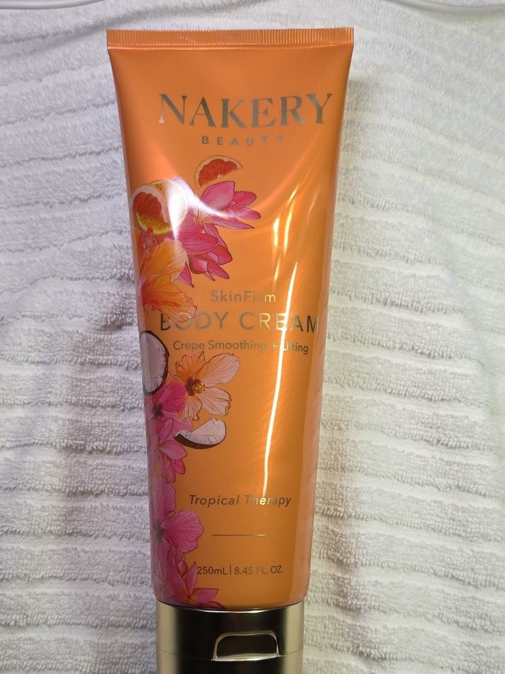 Nakery SkinFirm Tropical Therapy Body Cream — Vibrant Orange